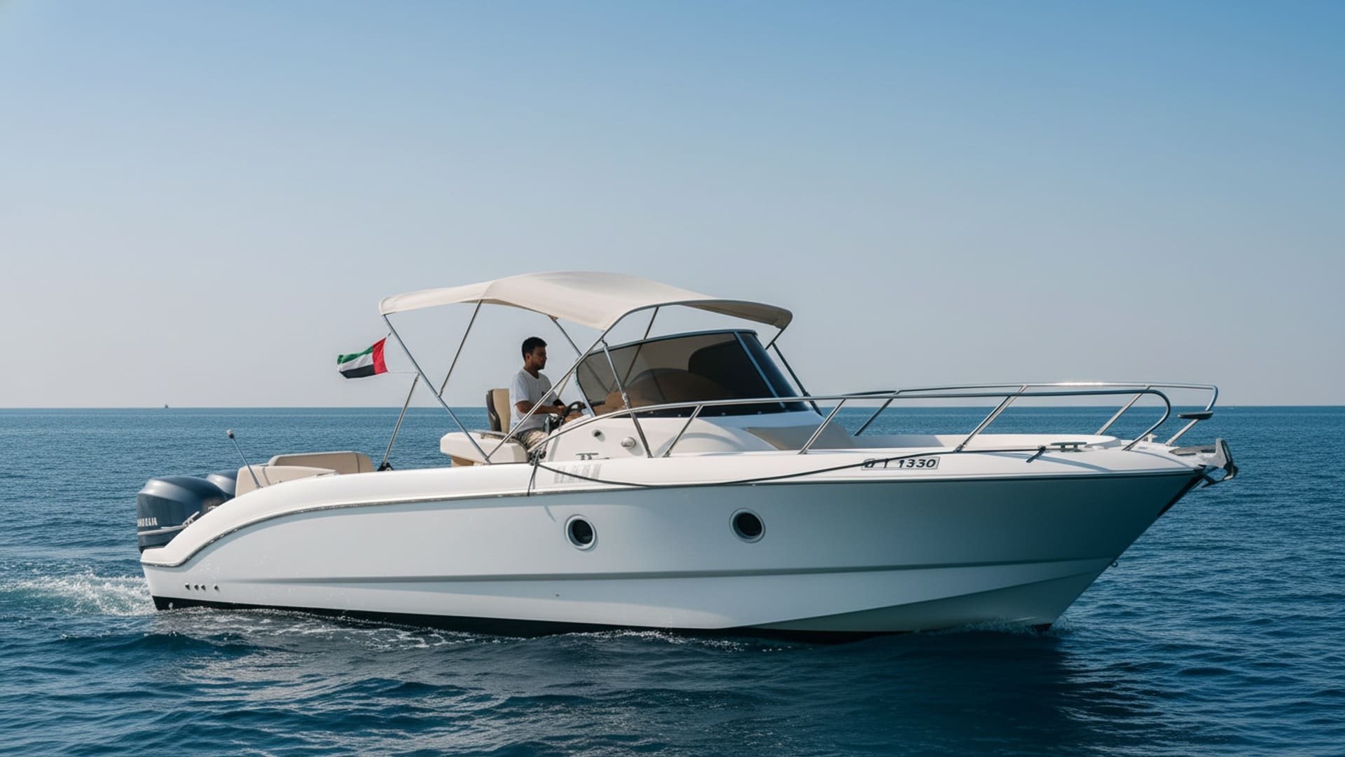 Внешний вид роскошной яхты Horizon Ocean 30 футов