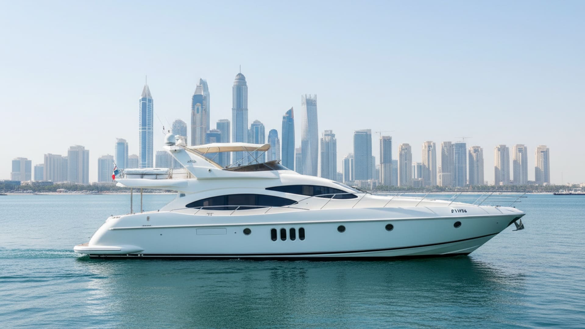 Moonlight Victor 68 ft luxury yacht at Dubai Marina