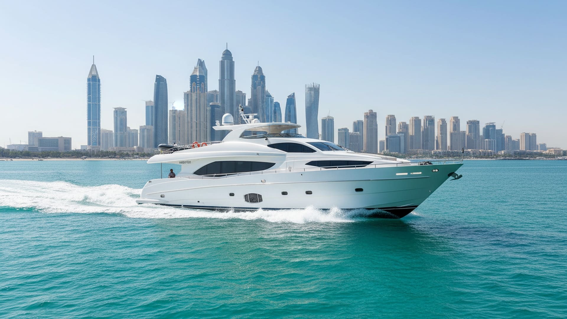 Diamond Storm 101 ft Luxusyacht in Dubai Marina
