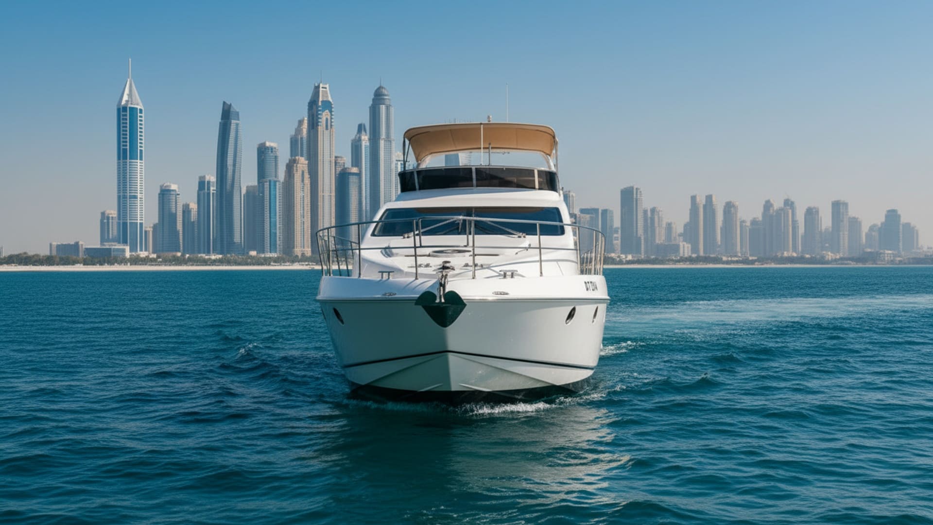 Dream Crown 50 ft yacht deck and seating area