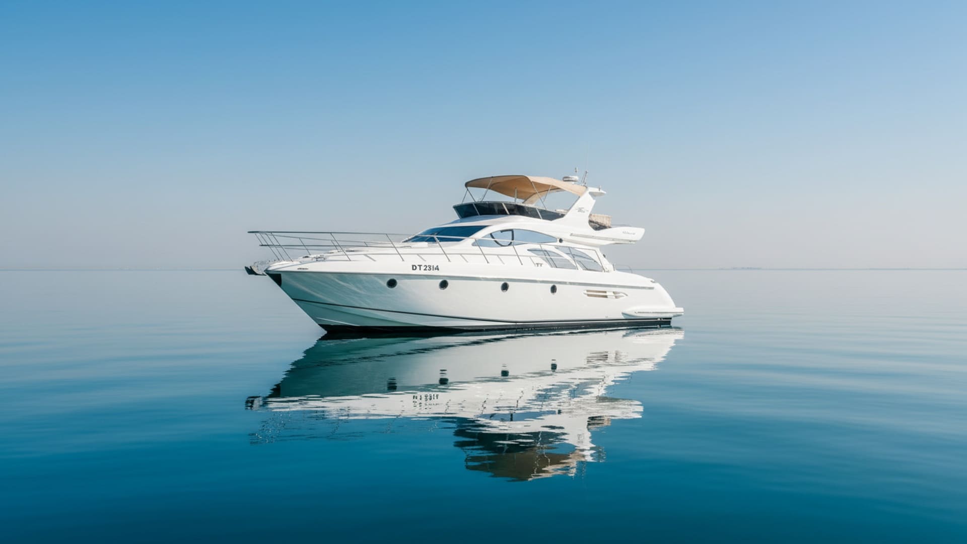 Dream Crown 50 ft luxury yacht exterior view