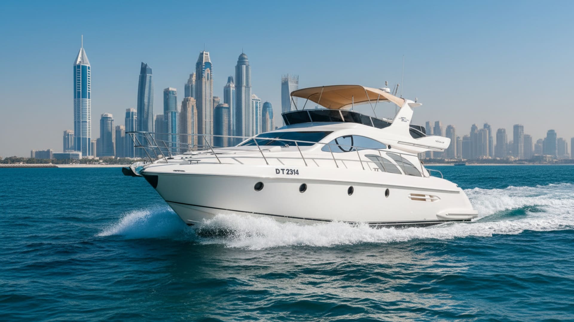 Alquiler de yate Dream Crown de 50 pies en Dubai