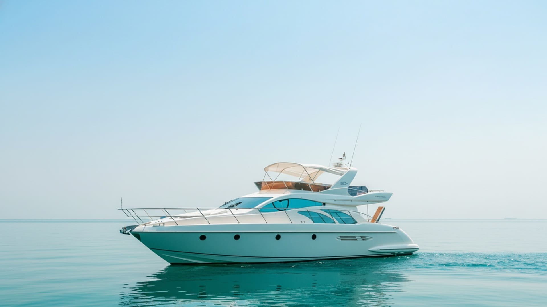 Perfil exterior del yate de lujo Ruby Explorer de 50 pies