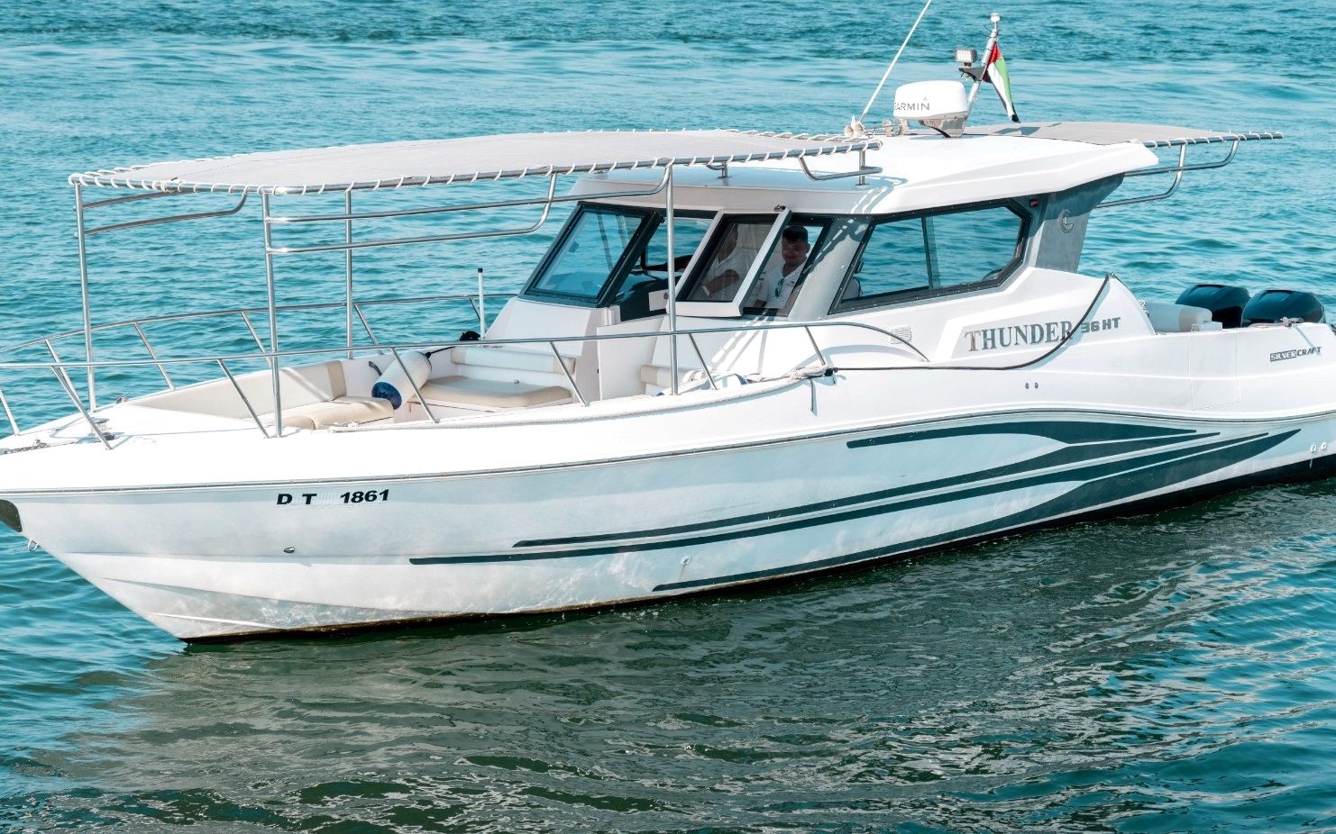 Silver Craft Thunder in Dubai, 36 ft